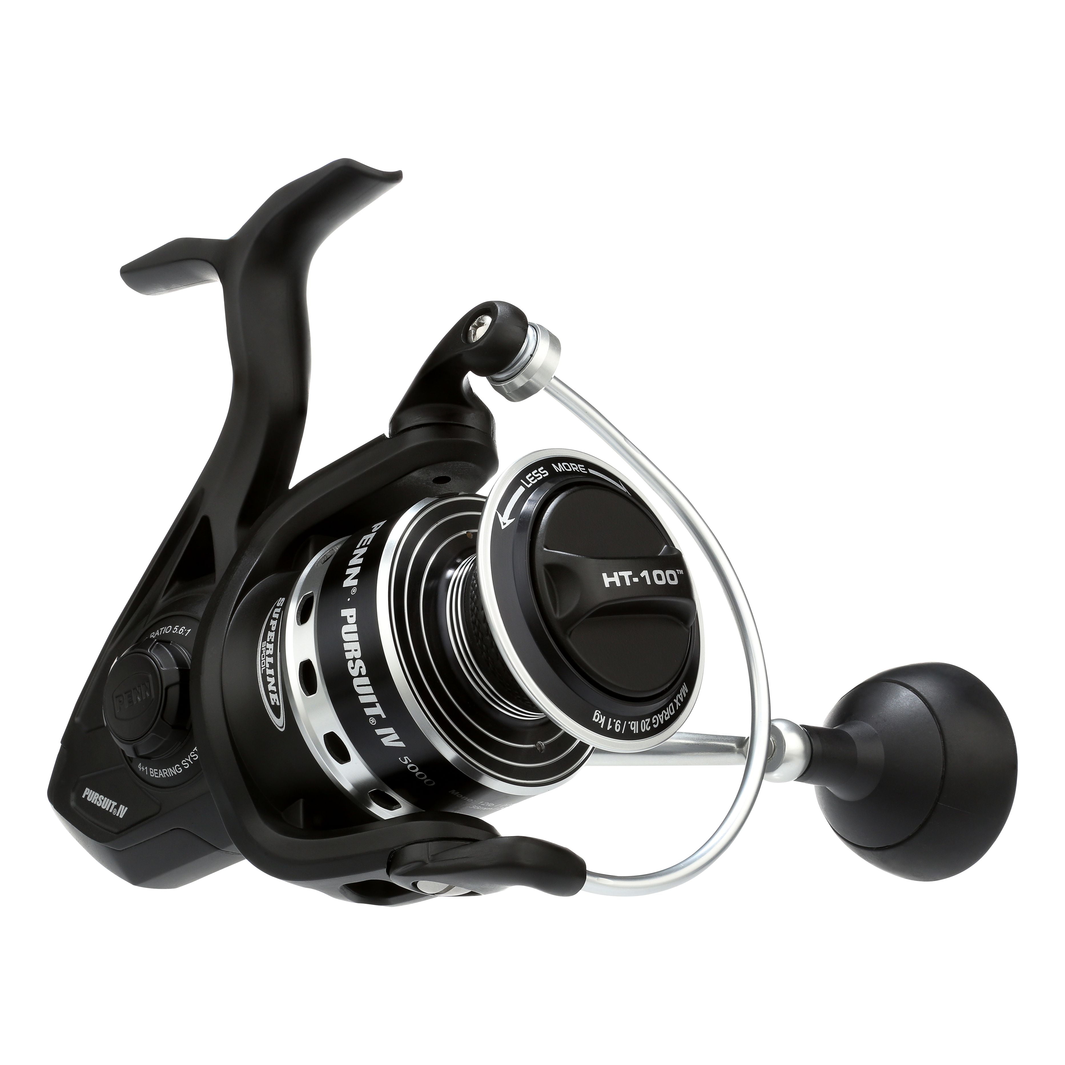 PENN Pursuit IV Spinning Reel Kit, Size 4000, Includes Reel Cover 
