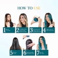 thumbnail image 4 of Cosglam Semi Permanent Hair Color Dye, Full Coverage, All Hair Type | Peacock Blue| 4.06 Oz, 4 of 10