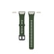 thumbnail image 4 of Inteprter Correa de reloj, correa de silicona de repuesto impermeable portátil, ajustable con correa de reloj resistente al desgaste a presión Electrónica Verde oscuro, 4 of 6