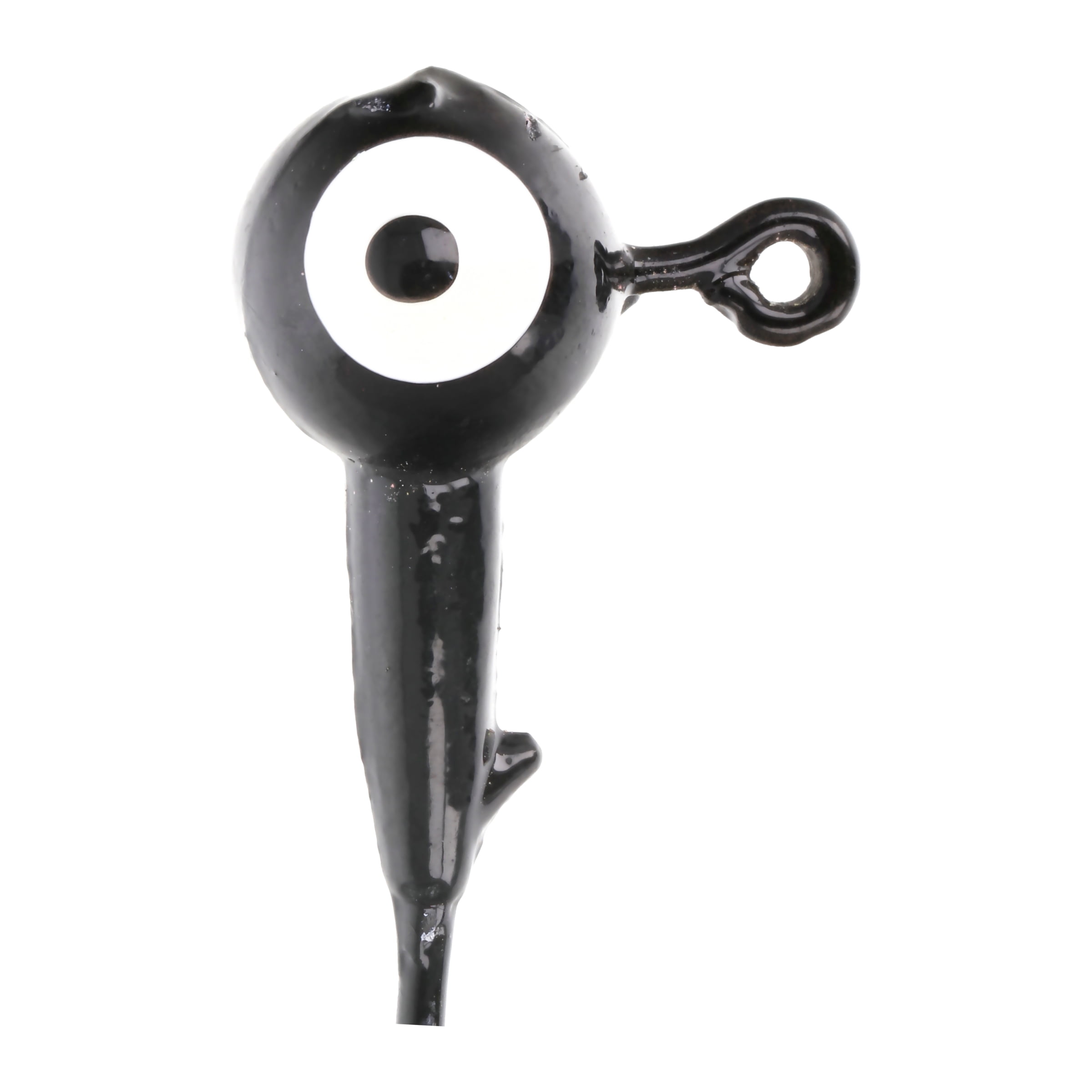 Eagle Claw WBH38-4 Ball Head Jig, 3/8oz, 10pk, BLACK