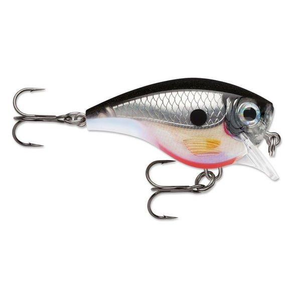 Rapala BX Brat 2 In. Crankbait, Silver, Size 3, 3/8 Oz. - Walmart.com ...