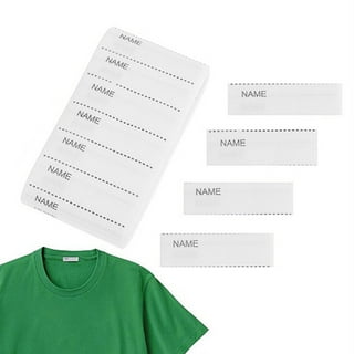 Trusted Small Iron-on Name Labels for School & Sports Gear