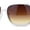 White Brown, variant on Womens Rhinestone Jewel Hinge Exposed Lens Butterfly Designer Sunglasses Tortoise Brown
