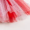 thumbnail image 6 of Toddler Girl Mesh Tutu Skirt Colorful Plush Ball Layered Tulle Skirt Princess Birthday A-Line Dance Skirt+Headband White Tutu Skirt for Girls, 6 of 6