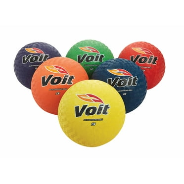 Voit® 6" Playground Balls, Rainbow Set of 6