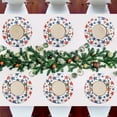 thumbnail image 7 of Ryvnso Star Round Plate Mats Dining Table Placemat Set of 4 for Holiday Decoration, 7 of 7