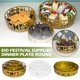 thumbnail image 3 of Platos Ramadan Bandejas Redondas Eid Festival Supplies Eid al-Adha Plate Tray getgto 203024153N2, 3 of 5