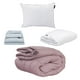 thumbnail image 1 of Edredón Individual Homy Lila + Protector Cloud + Sábanas Softy + Almohada One, 1 of 8