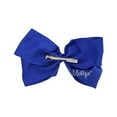 thumbnail image 4 of Motique Accessories 8 inch Grosgrain Hair Bow for Women and Girls (Royal), 4 of 5