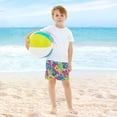 thumbnail image 6 of joogoo Tropical Flower-t6 Boys Swim Trunks Beach Swimsuit Shorts Boxer 12-13Y, 6 of 8