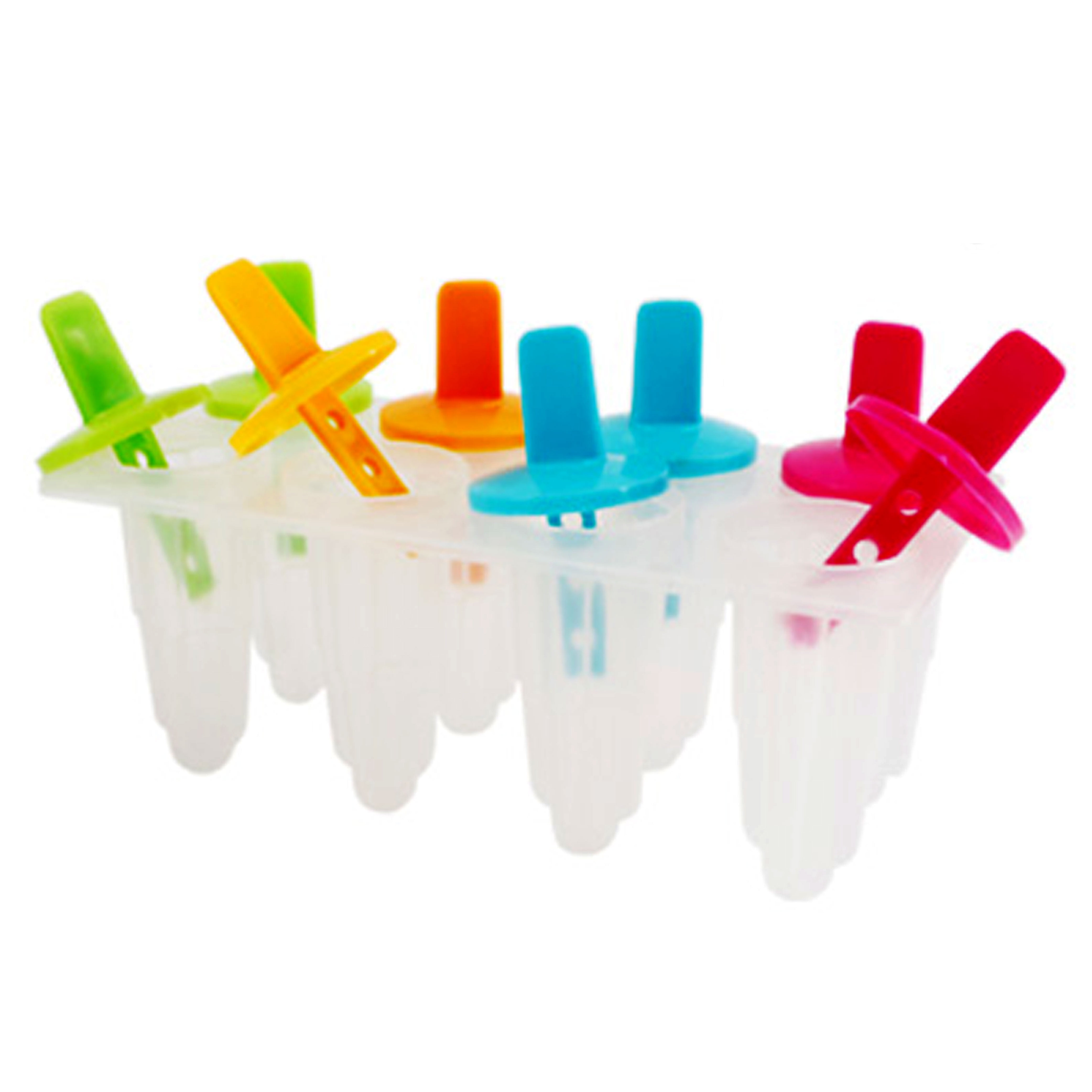 US$ 15.99 - Plastic Popsicles Molds for 8 Popsicle Makers, Ice Pop