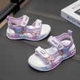 thumbnail image 4 of Girls Beach Sandals Open-Toe Summer Outdoor Child Sport Sandals Athletic Lightweight(Toddler/Little Kid/Big Kid), 4 of 9