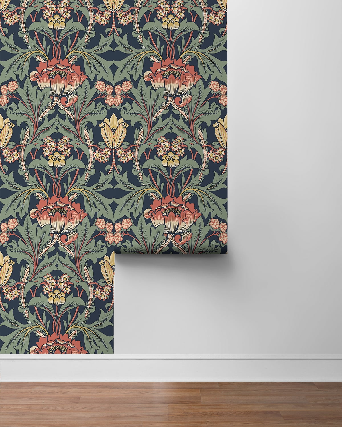 NextWall  Primrose Floral Peel and Stick Wallpaper - 20.9 in. W x 18 ft. L