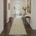 thumbnail image 4 of GENIMO 5'x7' Area Rug for Living Room, Machine Washable Non Slip Low Pile Rug for Bedroom Dining Room, Modern Artistic, Soft Cream, 4 of 6