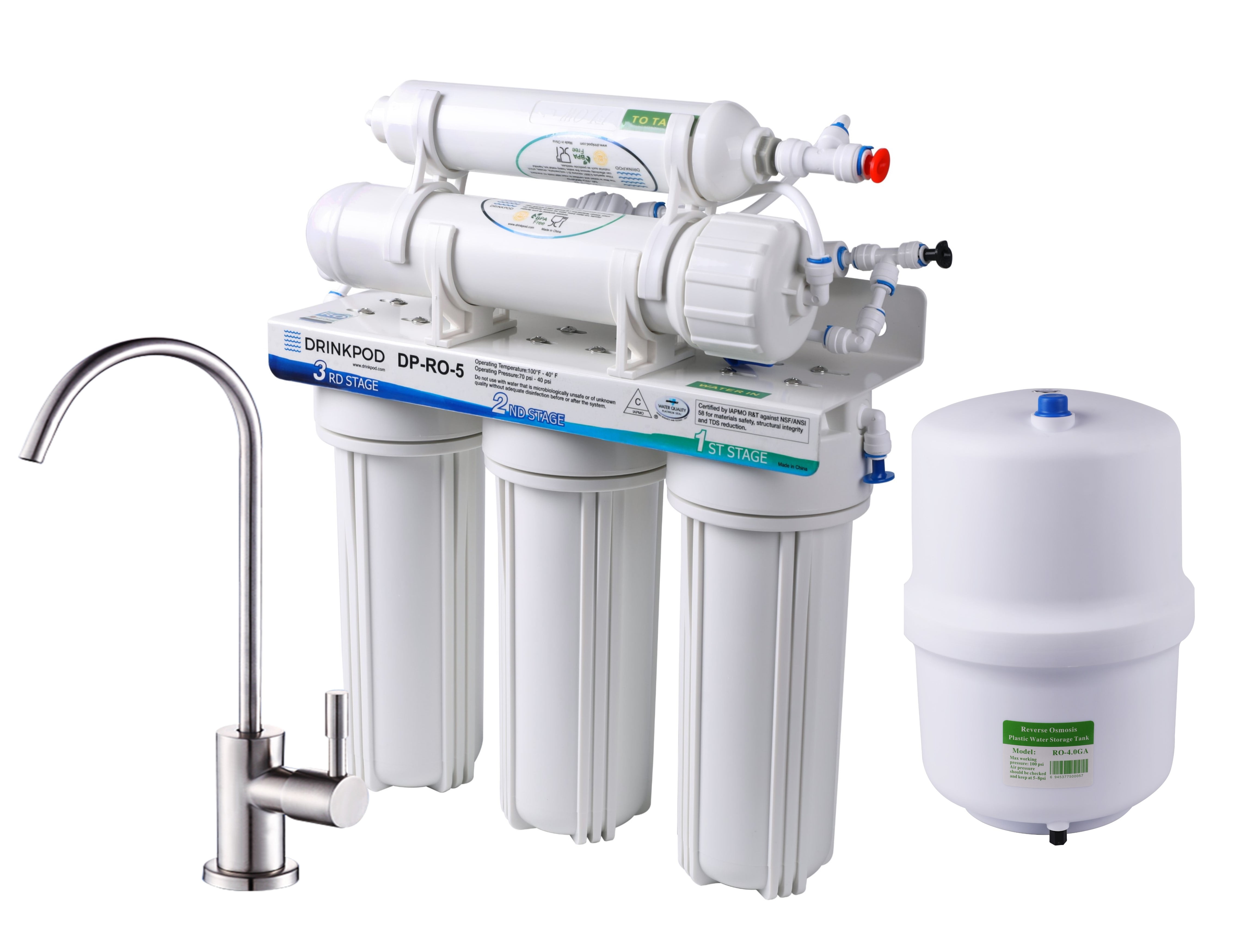 reverse osmosis for kitchen sink softened water