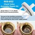 thumbnail image 3 of For Febco 765-1 Repair Kit, 905-212 Bonnet Poppet Kit & 905-052 Check Valve Assembly Canopy for inch 1-1/4 Backflow Prnter and Vacuum Breaker, 3 of 4