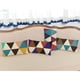 thumbnail image 3 of Triángulo geométrico colorido al aire libre fundas de almohada cojín 18x18 o 12x20 amarillo azul negro púrpura rojo Sailing Electrónica, 3 of 3