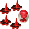 thumbnail image 2 of Dog Toy Holder Stopper Compatible With Kong Classic Sizes X S To XX L Plastic Plug Included Red 4pc, 2 of 6