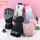 thumbnail image 2 of Guantes de esquí para hombre y mujer, antideslizantes, de tres capas, acolchados de algodón aterciopelado, impermeables, resistentes al desgaste, a prueba de frío, cálidos, para pantalla, 2 of 5