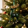 thumbnail image 6 of Clearance! Christmas Ornaments Dark Green Frosted Gradient Decorations, Xmas Tree Hanging Pendants, Seasonal Indoor Outdoor Decor for Christmas Tree Mantel Wall, 6 of 7
