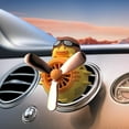 thumbnail image 4 of 2PACKS 2025 New Fragrance Flyer For Car: Cartoon Pilot Air Fresheners Vent Spinners Fan Cute Aromatherapy Toy Clip Rotating Propeller Diffuser Automotive Outlet (Yellow Duck,1 Count (Pack of 2)), 4 of 12
