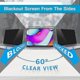 thumbnail image 3 of Protector de pantalla de privacidad LANNMXG para MacBook Air 13,6 pulgadas chip M2 modelo 2024 A2681, 3 of 5