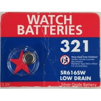 Mercury Free Silver Oxide Bat 321