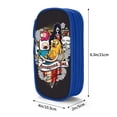 thumbnail image 4 of Adventure Time Pencil Case Large Capacity Pencil Pouch Pen Bag Office Stationery Organizer Travel Makeup Bag Blue, 4 of 9