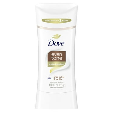 Dove Even Tone Antiperspirant Deodorant Stick Shea Butter & Vanilla, 2.6 oz