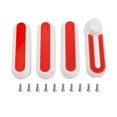 thumbnail image 2 of Yimiti Wheel Side Decorative Cover Reflective Strip Set For Xiaomi For M365 E-Scooter,Red, 2 of 9