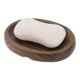 thumbnail image 5 of Ofertas únicas 1 Pc Plato de jabón portátil ovalado marrón oscuro para baño cocina 5.28"x3.78"x0.83", 5 of 6