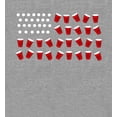 thumbnail image 2 of Americana Beer Pong Flag Heather Gray Men's Crew Neck Short Sleeve Tee-Small, 2 of 2