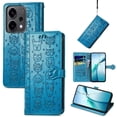 thumbnail image 3 of Funda Cartera FOXDOCK para OPPO Reno 14 5G , Flip PU con Relieve de Gatos y Perros, Tarjetero y Soporte, 3 of 6