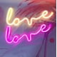 thumbnail image 4 of Letreros de neón con luz LED de amor para niños, ideal como regalo decorativo para pared, habitación, boda, fiesta, bar, pub, hotel, playa o cualquier ocasión (blanco cálido)., 4 of 5