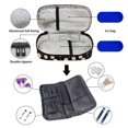 thumbnail image 7 of COEQINE Daisy Diabetic Supplies Bags nsulin Vial Carrying Travel Case Protector Insulin Cooler Travel Organizer for Daily Use with Transparent pocket for Patients with Diabetes, 7 of 7