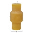 thumbnail image 2 of Creative Co-Op Unscented Totem Pillar Candle, 2 of 7