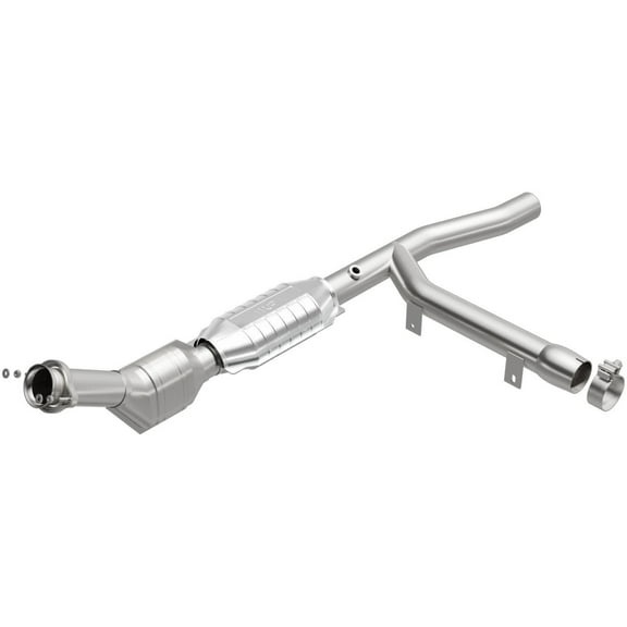 MagnaFlow Exhaust Products Catalytic Converter-Direct Fit P/N:447132 Fits select: 1997-1998 FORD F150