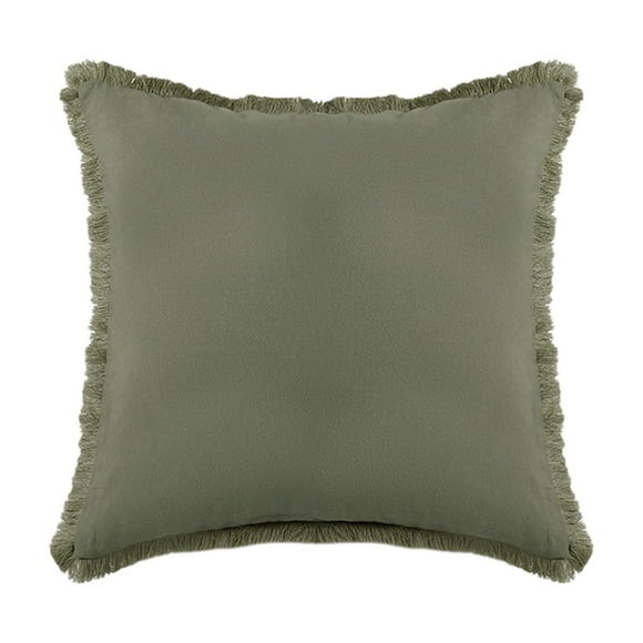 Sofa Vama Ropa de Cama Cojín de sofá grueso, lavado y con borlas de lino para sala de estar, dormitorio, sofá, mesita de noche for Navideño