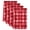 Red, variant on Sage Green Plaid Kitchen Towels Set of 1, Modern Art Checkered Farmhouse Absorbent Dish Towels for Kitchen, Microfiber Hand Towel, Quick Drying Tea Towel for Cleaning Decorative Dishcloths