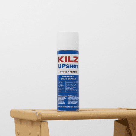 KILZ Upshot Interior Overhead Stain Sealer & Primer, Aerosol, 10 ounces
