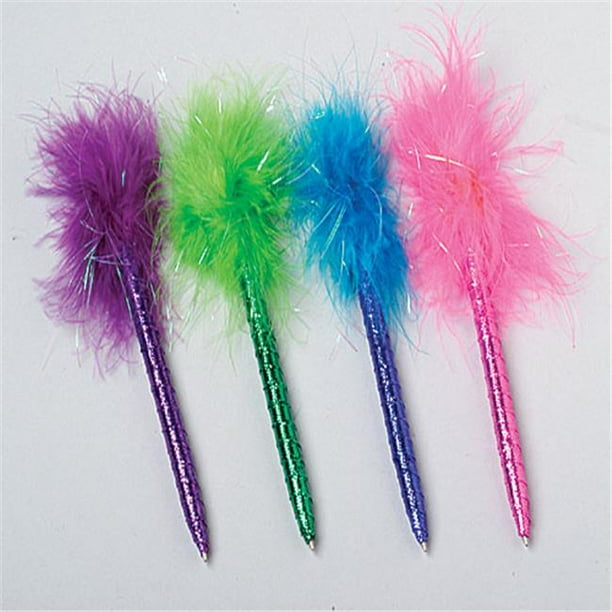 US Toy Company KA212 Feather Pens -Pack of 12 - Walmart.com