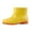 Yellow, variant on Women's Short Rain Boots Water Proof Rubber Boot Non Slip Ankle Booties Outdoor Work Garden Camping Shoes White Size 11