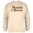 thumbnail image 1 of Mothers Day - Mama Bear Natural Adult Sweatshirt, 1 of 1