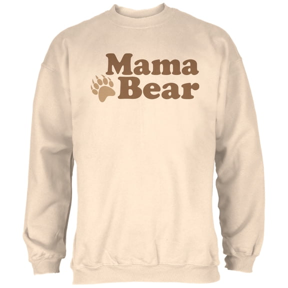 Mothers Day - Mama Bear Natural Adult Sweatshirt