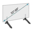 thumbnail image 2 of Universal Tv Stand Base Mount Metal Television Bracket Table Holder Compatible 32-65 Inch Tv_Special Gift, 2 of 4