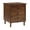 Walnut, variant on Walker Edison Madeline 3-Drawer Nightstand, Caramel