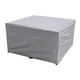 thumbnail image 1 of Funda para mesa de patio Dinheiro plateada, funda Oxford 210D para caja de terraza, funda para mesa de exterior, funda impermeable para muebles para sofá, mesa de centro y sillas, 1 of 6