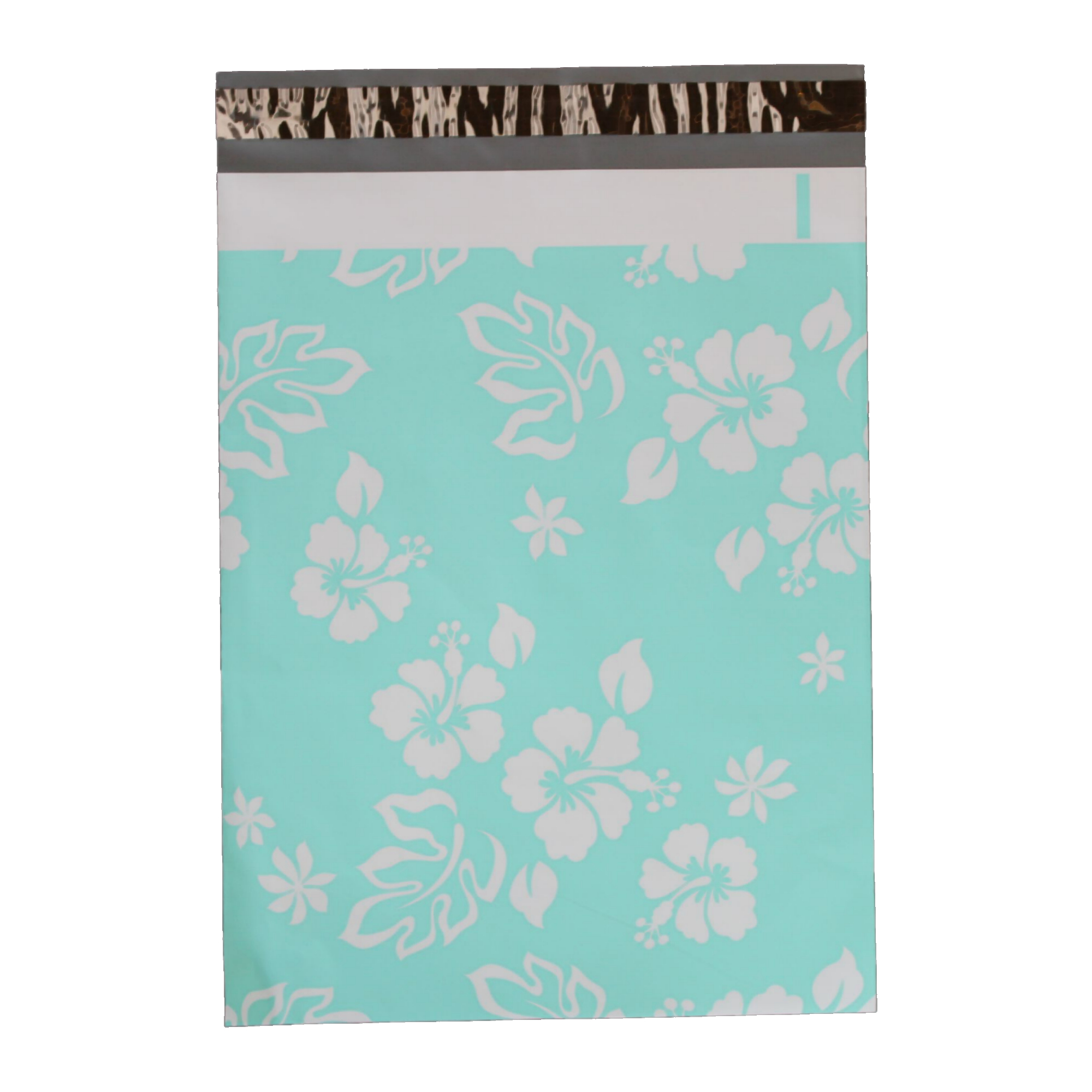 10" x 13" Hawaian Teal FLAT POLY MAILERS; Approved Shipping Mailers