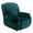 Green, variant on Lapalife Recliner Couch Covers Velvet Plush 4-Pieces Recliner Chair Slipcovers with Elastic Bottom, Light Gray