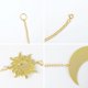 thumbnail image 5 of Luna Estrella Colgante De Pared Luna Decoración Dorada Decoración Del Hogar Luna Estrella Arte Adornos Para Dormitorio 5 Piezas Yuarrent HA027713-01, 5 of 6